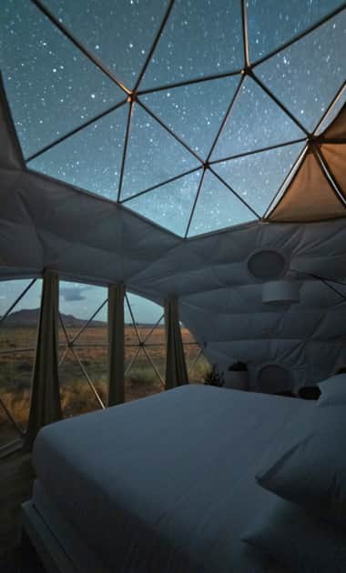 Skyview Hotel is the perfect spot to take in some overnight stargazing.